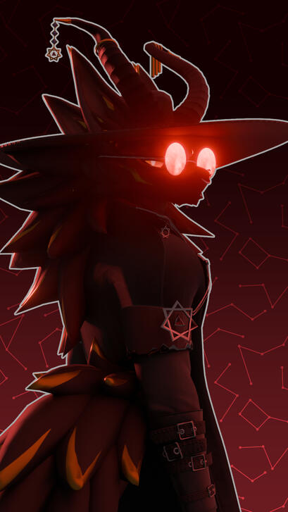 Furality Somna Avatar Pedestal Render #3